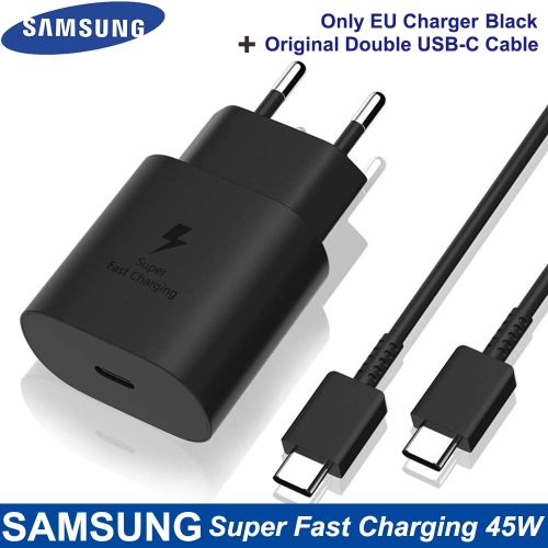 Original Samsung 45W Super Fast Complete Charger (2 Pin)